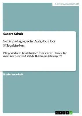 Immagine prodotto di Sozialpädagogische Aufgaben bei Pflegekindern