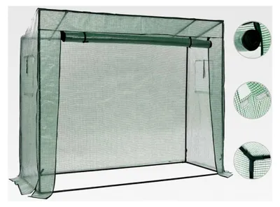 Produktbild von Begehbares Gewächshaus 200 x 80 x 173 cm für Garten, Terrasse und Außenbereich