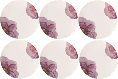 Obrázek produktu pro Sada 6 talířů Villeroy & Boch Rose Garden Gourmet Coupe D.32cm