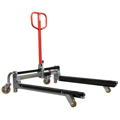 Produktbild von Manuvit patentierter Hubwagen Palbac mit verstellbarer Gabel Tragkraft 750 kg Gabellänge 825 mm