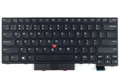 Produktbild von Tradebit - Tastatur für Lenovo | Englisch US QWERTY INT | Volle Kompatibilität | Hochwertige Materialien | Modelle: ThinkPad T470 T480