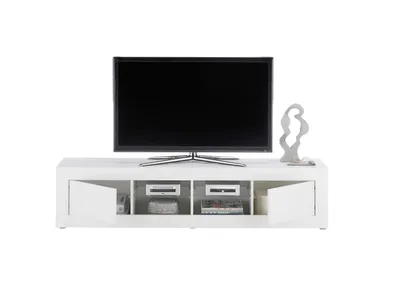 Produktbild von TV-Board >Oakland 180< in weiß Nachbildung - 180,5x39x35,4cm (BxHxT)