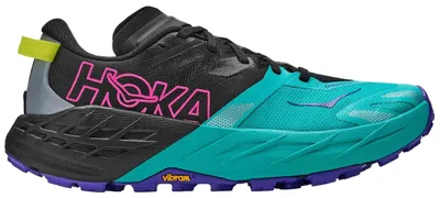 Immagine prodotto di Scarpe da running Hoka Speedgoat 7, colore "NERO / ACQUA ELETTRICA", da donna
