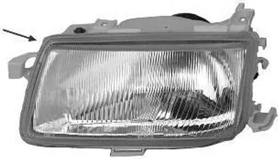 Produktbild von VAN WEZEL Scheinwerfer Links für OPEL Astra F CC (T92) 3734941