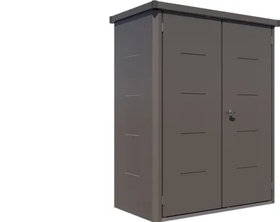 Produktbild von Gartenschrank Giarmadio 154 x 88 x 193 cm granitgrau