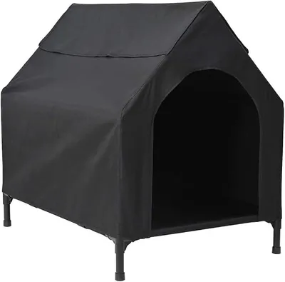 Imagen del producto de Jaula portátil para animales, color , 110 x 75 x 90 cm, fabricada en acero con revestimiento de tela