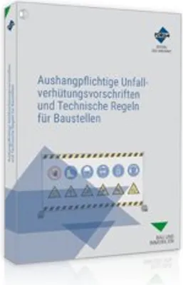 Image de Aushangpflichtige Unfallverhütungsvorschriften und Technische Regeln für Baustellen