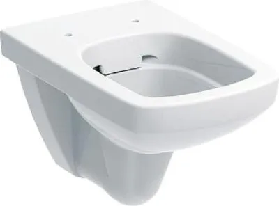 Obrázok produktu pre Geberit Selnova Square - Závesné WC, 530x350 mm, bez okrajov, biele 501.458.00.7