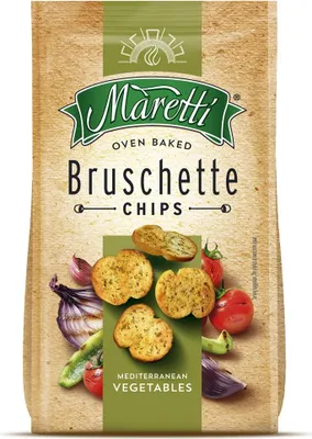 Produktbild von Maretti Bruschette Chips Mediteranean Vegetables 150g