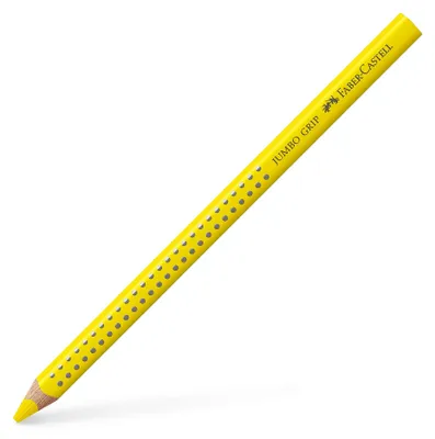 Zdjęcie produktu dla Ołówek kolorowy Faber Castell Ołówek kolorowy Jumbo Grip Cadmium żółty