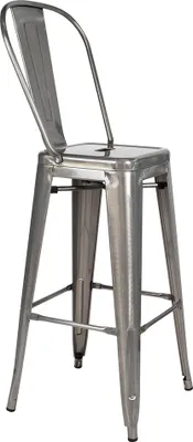 Produktbild von Barhocker TOWER BIG BACK 76 (Paris) Metall