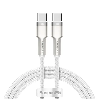 Obrázok produktu pre Baseus CATJK-C02 kábel pre mobilný telefón biely 1 m USB C