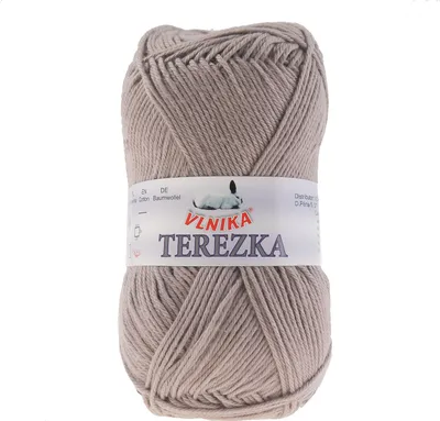 Strickgarn TEREZKA 100% Baumwolle, altrosa dunkel