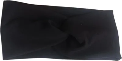 Immagine prodotto di Cerchietto basic in morbido jersey liscio nel classico colore nero