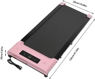 Imagen del producto de Cinta de correr eléctrica, plegable, con motor de 3,0 HP, para usuarios de hasta 100 kg, con control remoto, ideal para uso doméstico