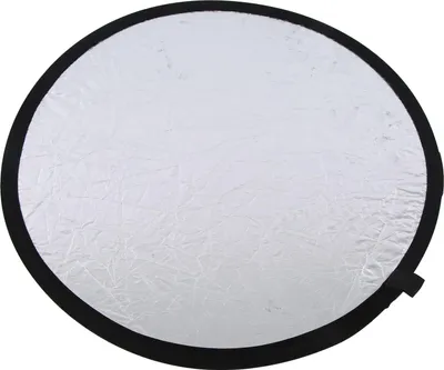 Immagine prodotto di 60 cm / 23,6 pollici Riflettore fotografico 2 in 1 Studio fotografico portatile pieghevole con borsa per il trasporto Oro e argento