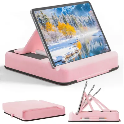 Produktbild von Faltbarer Tablet-Ständer mit Ablagefach