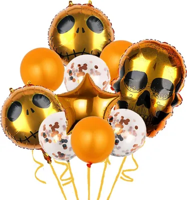 Immagine prodotto di Set Completo Di 28 Palloncini Decorativi Per Halloween