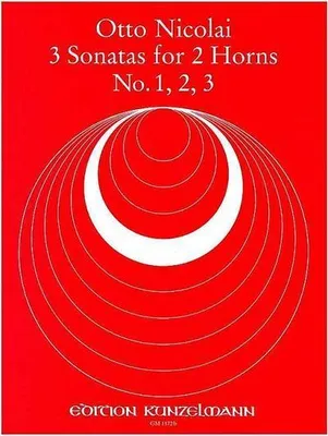 Produktbild von 3 Sonaten (Nr.1-3)für 2 Hörner