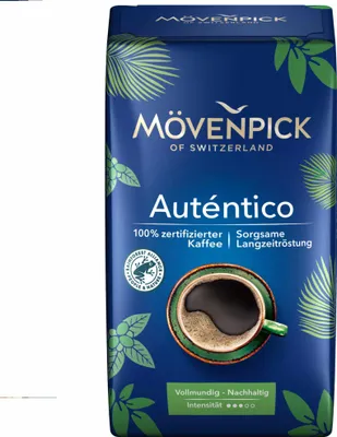 Obrázek produktu pro Mövenpick Káva El Autentico filtrovaná jemně mletá (500g balení)