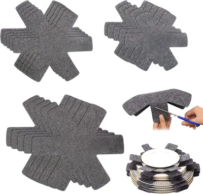 Image de Protection pour plaque de cuisson - Résistant à la chaleur - Gris