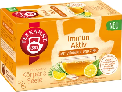 Produktbild von Teekanne Tee Harmonie Immun Aktiv 7999 18St