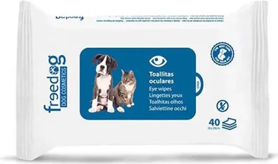 Produktbild von Freedog Augenreinigungstücher 40 Einheiten Weiß Weiß One Size