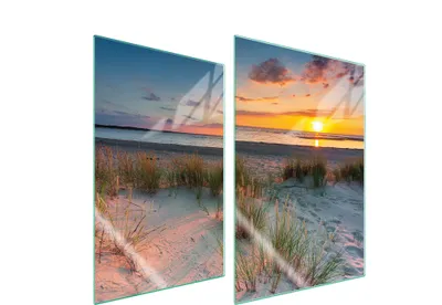 Produktbild von Glasschutzplatte Für Küche 2X35X52 Beach