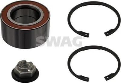 Produktbild von SWAG Radlagersatz Vorne Links Vorne Rechts für FORD MONDEO III Kombi (BWY) Schrägkugellager 75mm 50 91 9265