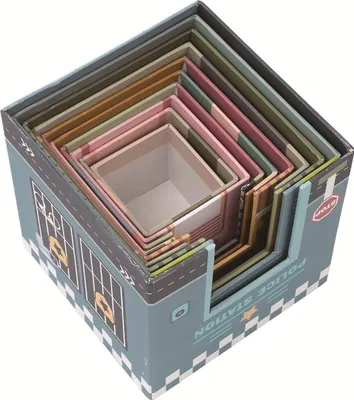 Zdjęcie produktu dla 2Kids Toys Składana wieża z klocków "City"