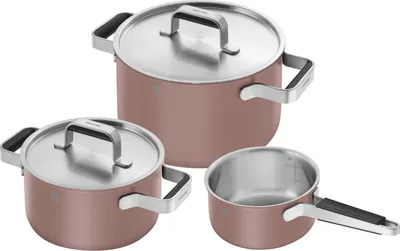 Produktbild von ZWILLING PURE Kochtopfset, 3-teilig