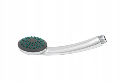 A single shower head on a white background.