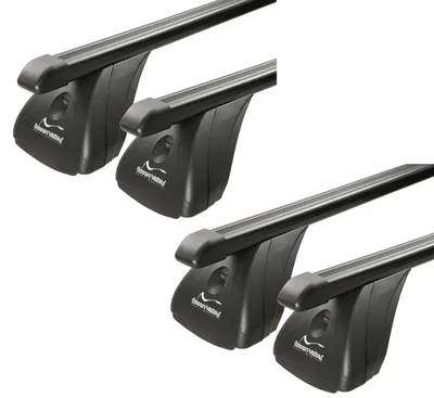 Image de 4 barres de toit AURILIS VDP compatibles avec pour VW compatibles avec pour VW T5 à partir de 03 ACIER