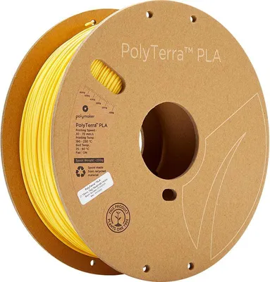 Obrázek produktu pro Polymaker PolyTerra Pla filament Savannah Yellow 1,75 mm 1KG