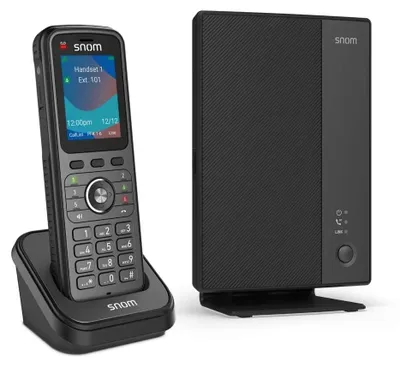 Produktbild von Snom M256, 300 m, SIP, RTP, STUN, DHCP, LLDP-MED, HTTP, FTP, TFTP, SNTP, NAT, SRTP, HTTPS, TLS, 1880 - 1900 MHz, 50 m