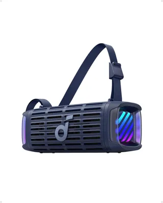 Zdjęcie produktu dla Anker D5100030, 50 W, Bezprzewodowy, Przenośny głośnik stereo, Niebieski, Wodoodporna, Wielo