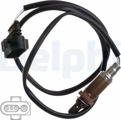 Produktbild von DELPHI Lambdasonde für VW Transporter IV Bus (70B, 70C, 7DB, 7DK, 70J, 70K, 7DC, 7DJ) Beheizt 1140mm ES10403-12B1