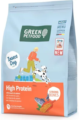 Zdjęcie produktu dla Green Petfood Dog -  High Protein with Insects 3kg