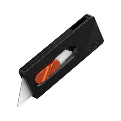 Image de Slice 10496 : Lame en céramique pour couteau EDC, confortable au toucher, 11 fois plus durable que l'acier, manche en aluminium, prise en main antidérapante, dragonne, qualité professionnelle