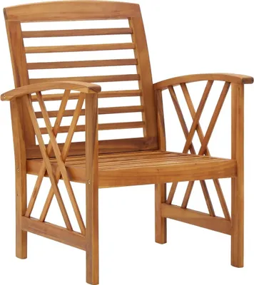 Immagine prodotto di vidaXL Sedie da giardino 2 pz. Legno massiccio di acacia