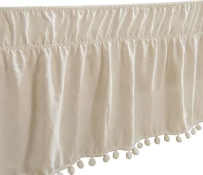 Produktbild von Bettrock Elastisch – Staubschutz mit Lichtbeständigkeit, 153x203 cm – Perfekte Passform für Ihr Bett