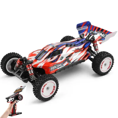 Zdjęcie produktu dla Wltoys 124008 RTR 1:12 4WD 3S Brushless RC Car 2.4G 60 km/h Off-Road Climbing RC Truck Pojazdy Modele Zabawki z 1x 1300MAH Akumulator
