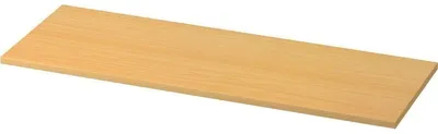 Produktbild von Abdeckplatte aus Buche für Schrankwandkombinationen 120,5 x 43 x 2,5 cm