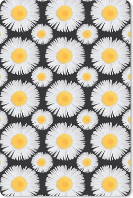 Produktbild von MuchoWow® Mauspad Mousepad Muster - Gänseblümchen - Blumen - Mädchen - Kinder - Kinder 18x27 cm - Mousepads - Maus Mat - Pad - Mausunterlage