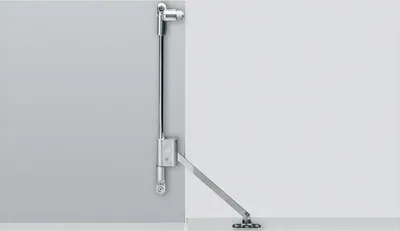 Produktbild von Hettich Klappenhalter (Stahl vernickelt / rechts) - 21698