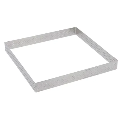Image de de Buyer 3099.23, Boîte à tarte, Carré, Acier inoxydable, Acier inoxydable, 200 mm, 200 mm