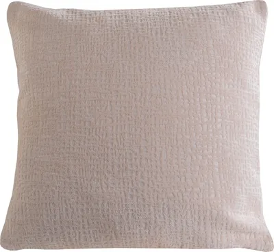 Produktbild von Kissenhülle - 40 x 40 cm - Beige - Chenillegarn - mit Reißverschluss