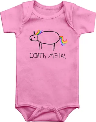 Produktbild von Death Metal Body Unisex Kids - Death Metal rosa 62/68
