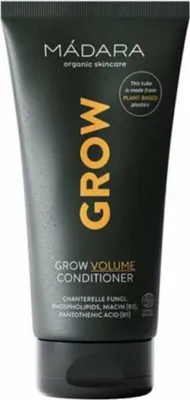Imagen del producto de MÁDARA Cosmetics, Acondicionador Voluminizador, para mujeres, acondicionador no profesional, para todo tipo de cabello, anti-frizz, desenredante, hidratante, brillante, fortalecedor, 175 ml, en tubo
