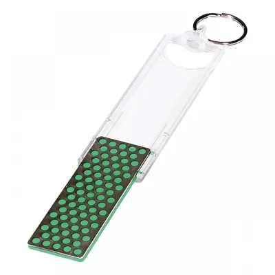 Produktbild von DMT Mini-Sharp, Diamantschärfer, klappbar, grün/extrafein, Körnung 1200, trocken oder mit Wasser verwendbar, Ring